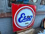 Vintage Esso Emaille Reclamebord, Ophalen