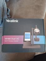 Yealink WH66 Dual UC DECT Draadloze Headset met Touchscreen, Computers en Software, Headsets, Ophalen of Verzenden