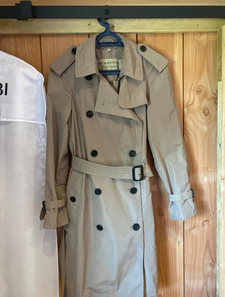 burberry trenchcoat xs, Kleding | Dames, Jassen | Zomer, Verzenden, Gedragen, Maat 34 (XS) of kleiner, Beige