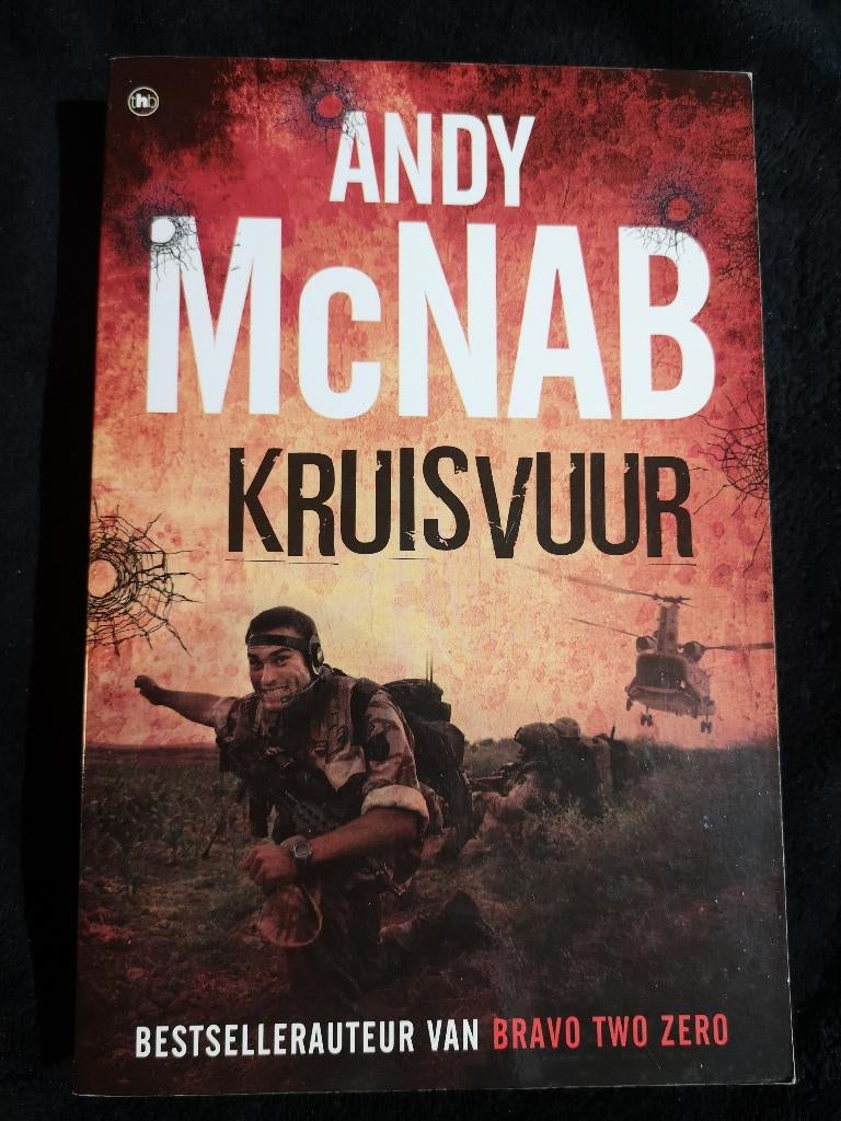 Andy McNab, Kruisvuur, Boeken, Ophalen of Verzenden, Gelezen