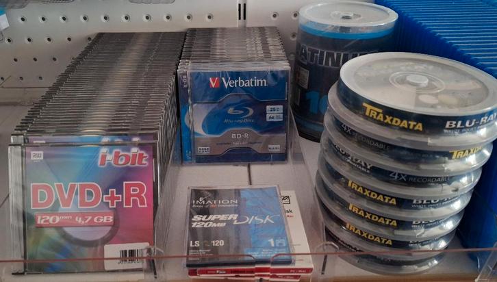 DVD+R, Blu-ray, Super disk, hoezen, DVD box, jewelcase etc., Computers en Software, Beschrijfbare discs, Nieuw, Blu-ray, Op spindel