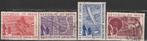 India Michel nr. 211-217 Gebruikt, Verzenden, Gestempeld, Zuid-Azië
