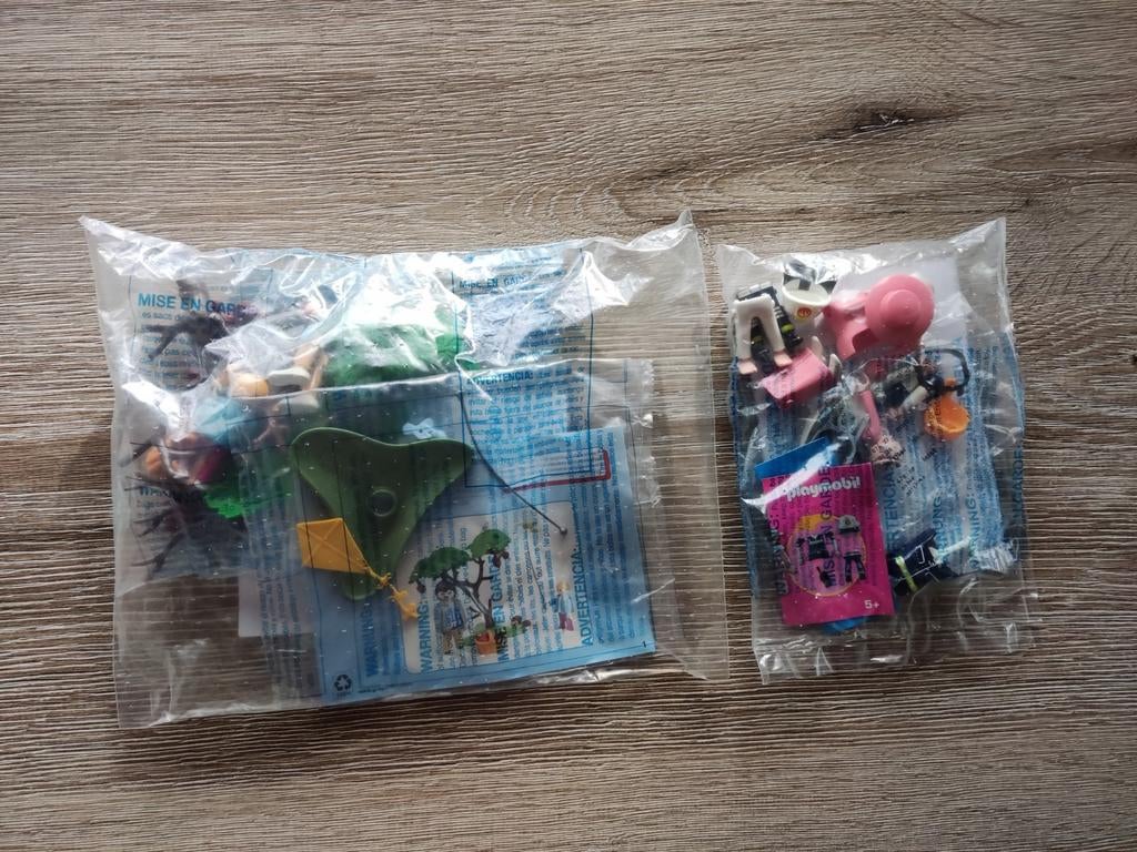 2 onaangebroken zakjes Playmobil, nrs. 9863 en 9855, Ophalen of Verzenden, Nieuw