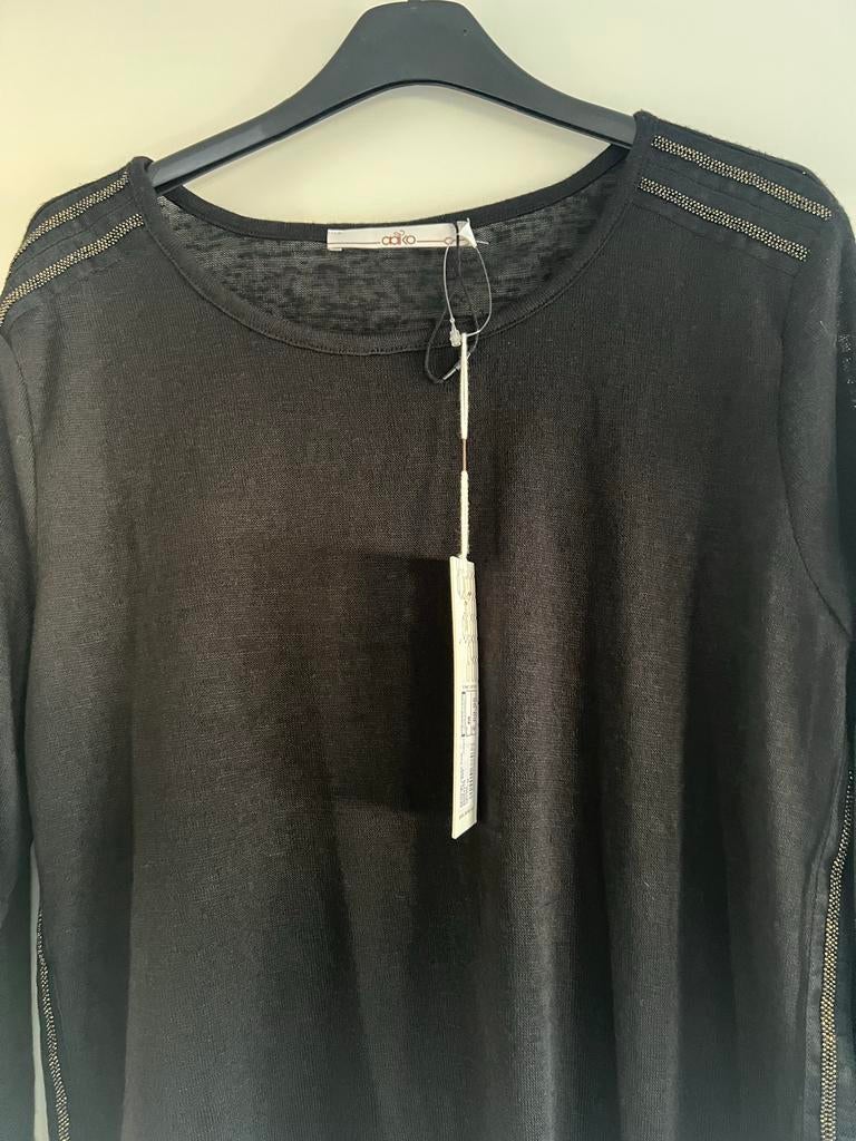 Mooie aaiko top, Maat 38/40 (M), Zwart, Nieuw, Ophalen of Verzenden