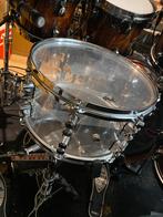 Chad Smith Signature Clear Acrylic Snare Drum 13 x 7, Muziek en Instrumenten, Ophalen of Verzenden, Gebruikt, Overige merken