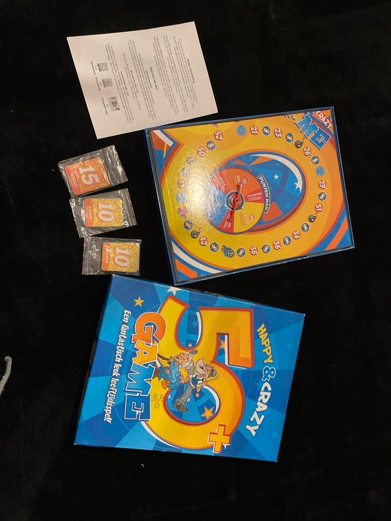 Happy & Crazy 50+ Game - Leuk leeftijdsspel!, Een of twee spelers, Ophalen of Verzenden, Zo goed als nieuw