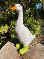Gans laarsjes, kinder, babykamer Groen 30cm, Ophalen of Verzenden, Nieuw, Kunststof, Dierenbeeld