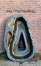 Vijverbak, max. 175x120x40cm, Tuin en Terras, Ophalen, Gebruikt