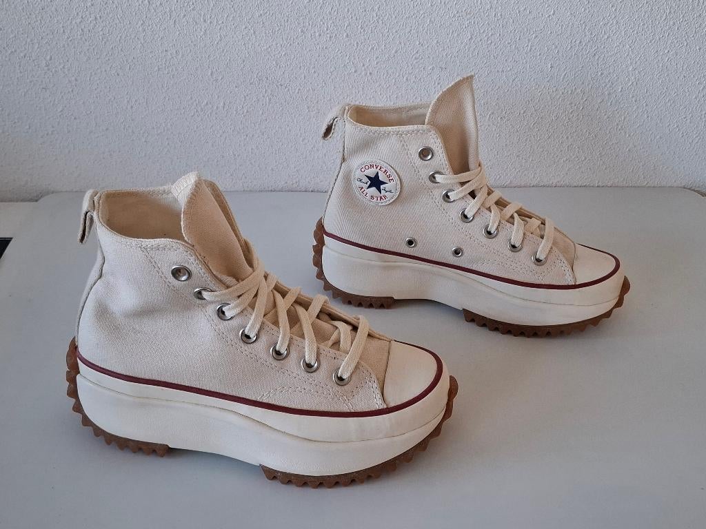 All Stars maat 35.5 / Uk 3 / 21,5 cm / gebroken wit witte, Kleding | Dames, Schoenen, Verzenden, Wit, Converse All Stars, Sneakers of Gympen