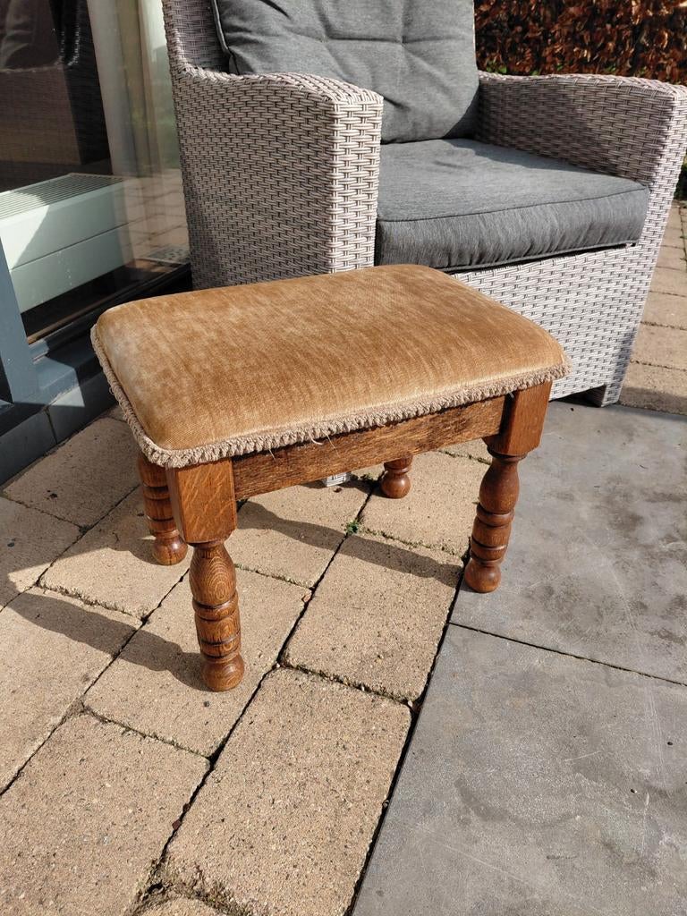 Kruk, Huis en Inrichting, Tafels | Bijzettafels, Ophalen, Zo goed als nieuw, Rond, Minder dan 55 cm