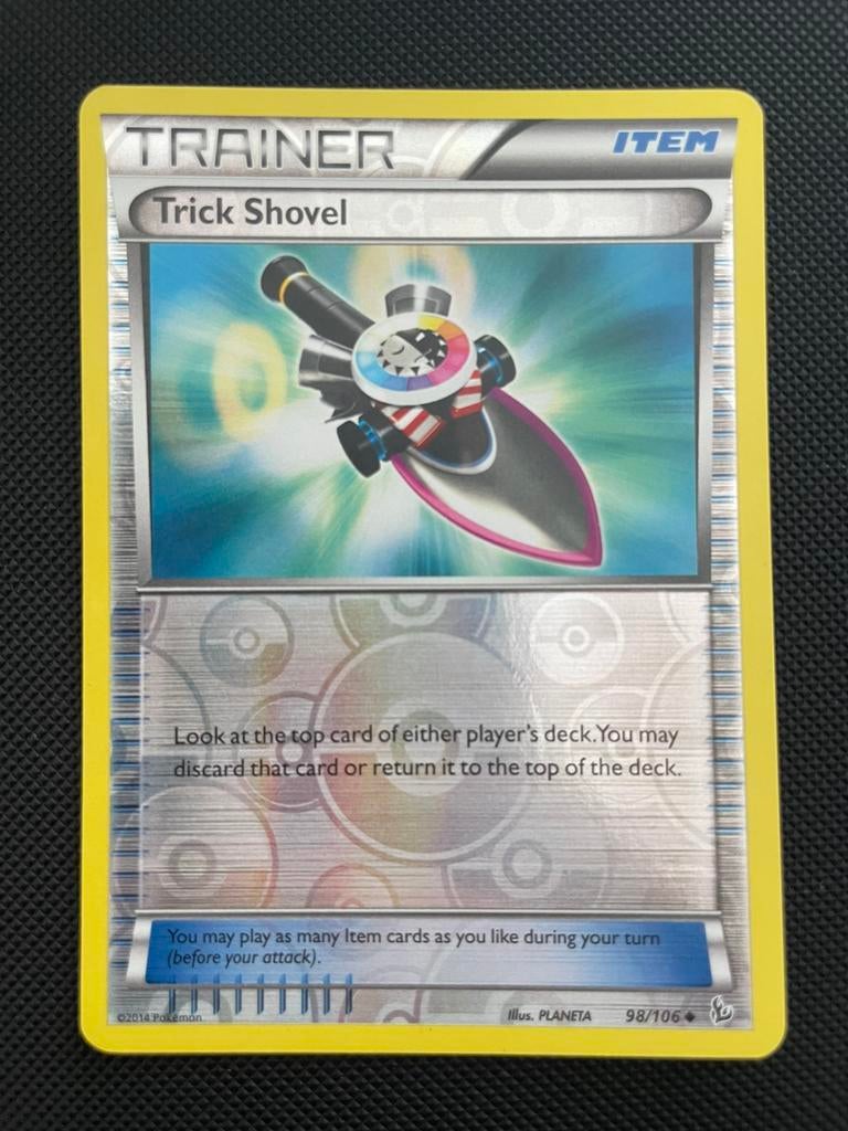 Trick Shovel 98/106 Reverse Holo XY Flashfire, Verzenden, Zo goed als nieuw