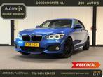 BMW 1-serie 120i M Sport|ALCANTARA|NAVI|LED|PDC|CLIMA|LM-VEL, Auto's, Achterwielaandrijving, Gebruikt, 4 cilinders, Blauw