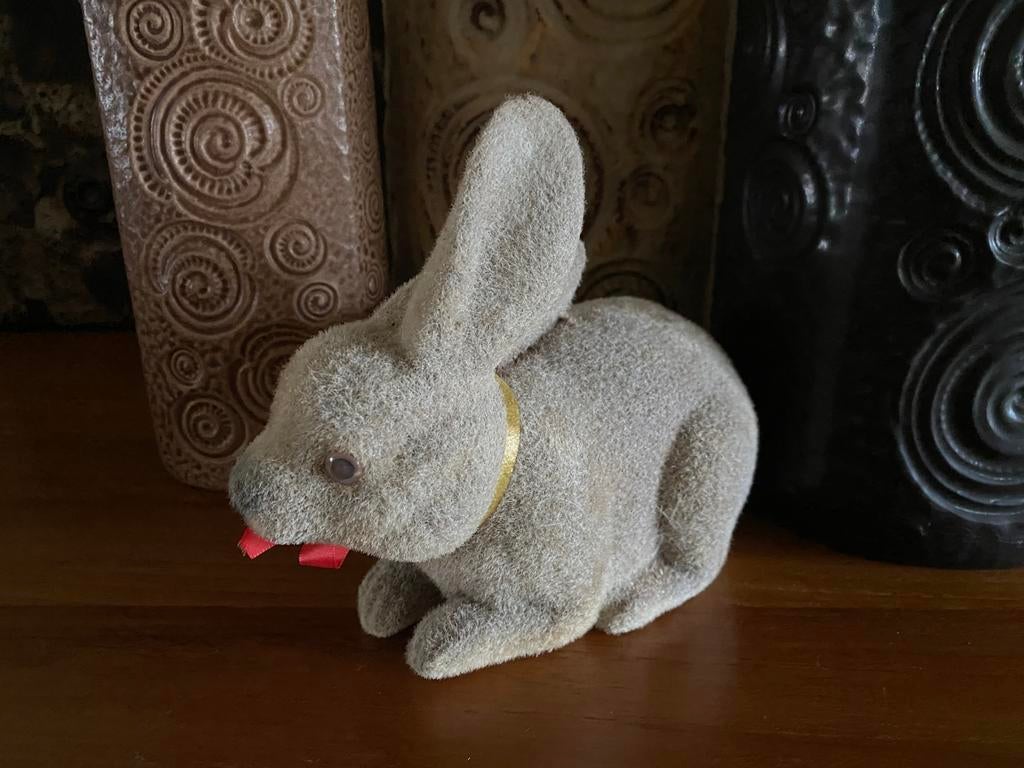 Flock konijn haas groot en klein 7 stuks, Diversen, Pasen, Ophalen of Verzenden