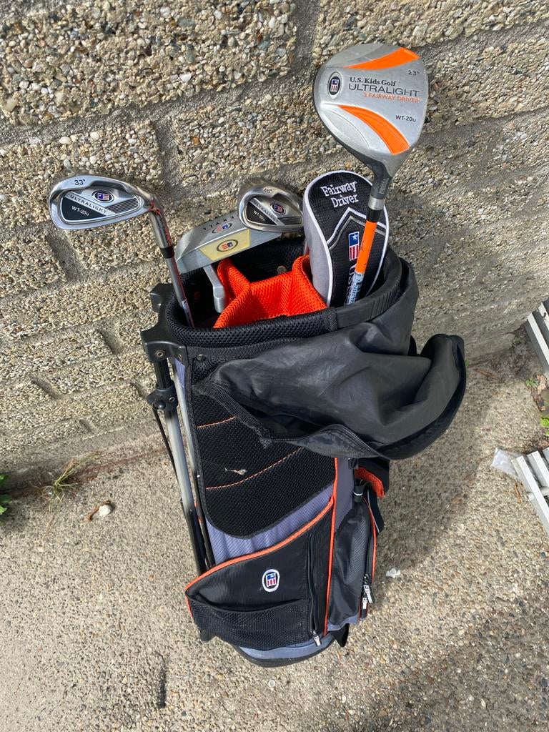 U.S. Kids Golf Ultralight Golfset met Tas, Sport en Fitness, Golf, Ophalen of Verzenden, Gebruikt, Set, Overige merken