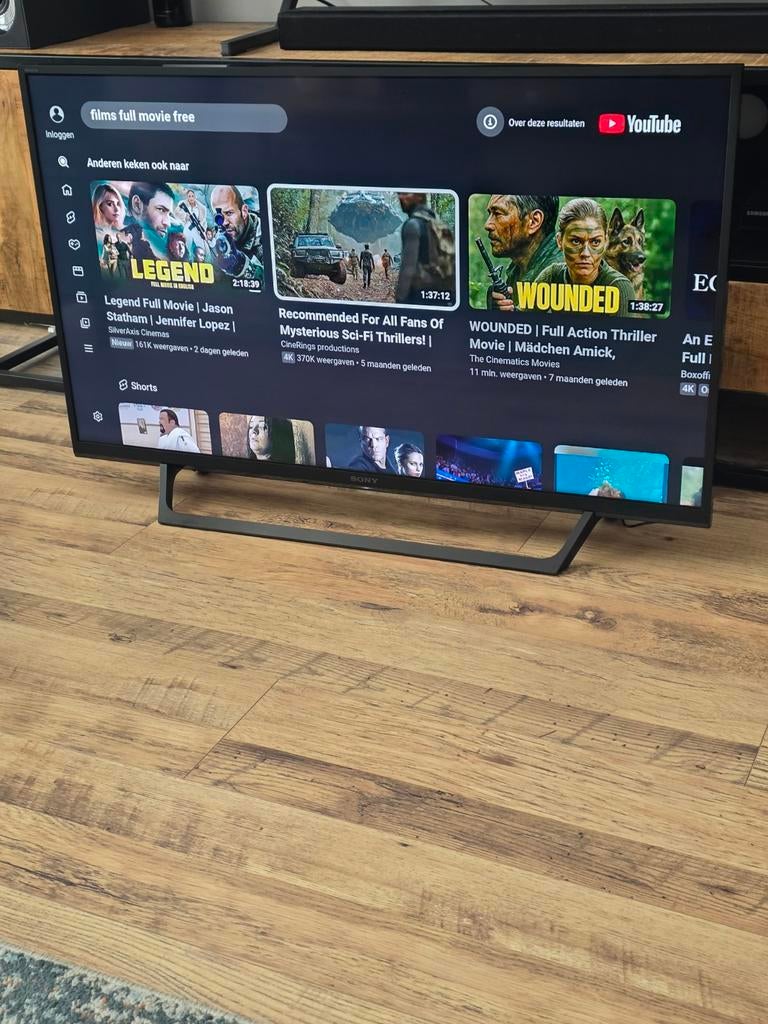 Sony KDL-40WE660  40inch  Smart TV (2018), LED, 50 Hz, Ophalen of Verzenden, Zo goed als nieuw