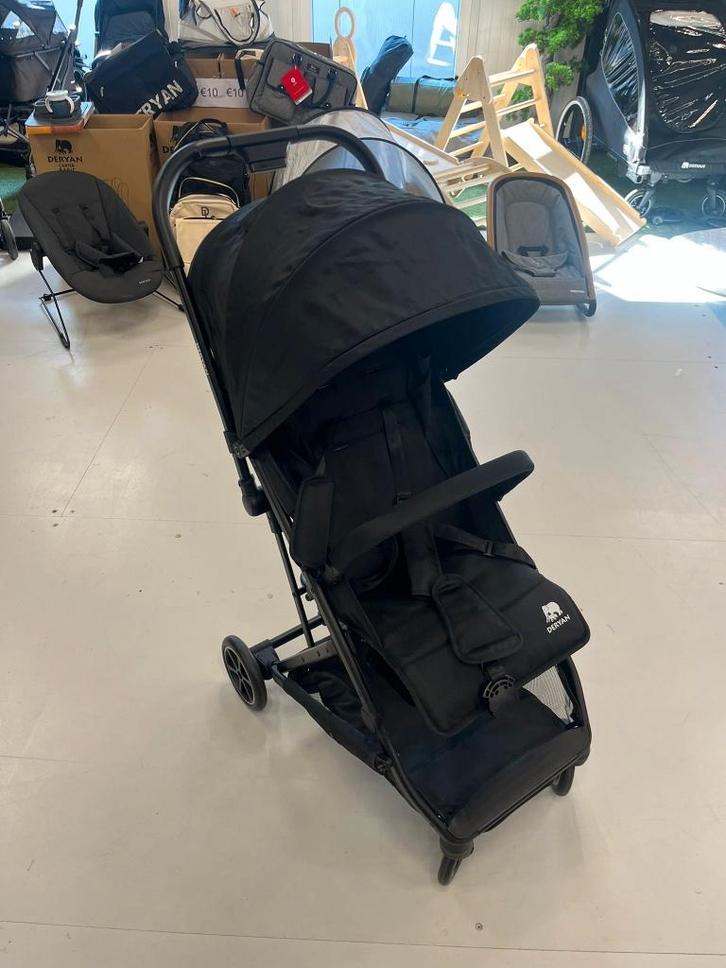 deryan easy buggy black - kapotte handvat, Kinderen en Baby's, Buggy's, Zo goed als nieuw, Ophalen of Verzenden