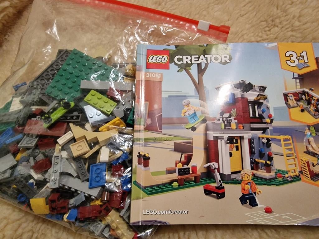 LEGO Creator 31081 Modulair Skateboardhuis, Compleet, Gebruikt, Lego, Ophalen of Verzenden