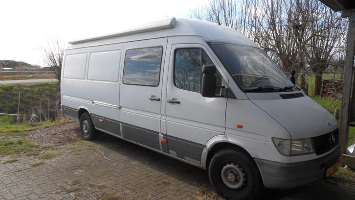 buscamper met lengtebedden, Caravans en Kamperen, Campers, Particulier, tot en met 2, Buscamper of Camperbus, Mercedes-Benz, Mercedes
