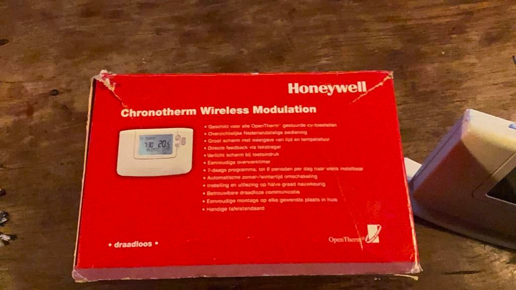 Honeywell Chronotherm Wireless Modulation thermostaat, Doe-het-zelf en Verbouw, Ophalen of Verzenden, Slimme thermostaat, Gebruikt