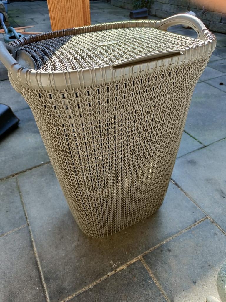 Wasmand curver grijs, Huis en Inrichting, Ophalen of Verzenden