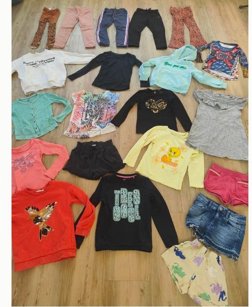 Meisjes kledingpakket zomer maat 122/128 Desigual Juliette, Kinderen en Baby's, Kinderkleding | Maat 122, Ophalen of Verzenden