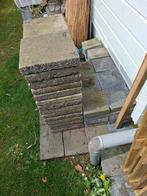 Diverse tegels gratis ophalen., Tuin en Terras, Ophalen, Gebruikt, Beton, Terrastegels
