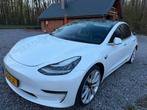Tesla Model 3 2019 Wit Performance SOH 84%, Automaat, 1831 kg, Zwart, USB