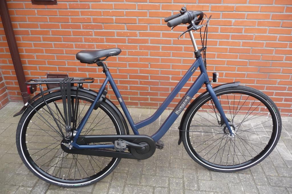 DAMESFIETS MERK BURGERS (GAZELLE) FRAME H: 57 CM 7 VERSNEL:, Ophalen, Versnellingen, 56 cm of meer, Zo goed als nieuw