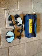 Milenco caravanspiegels universeel, Caravans en Kamperen, Caravan accessoires, Ophalen of Verzenden, Zo goed als nieuw