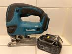Makita DJC180 Decoupeerzaag 18V 1 Accu, Gebruikt, Decoupeerzaag, Ophalen of Verzenden, Makita