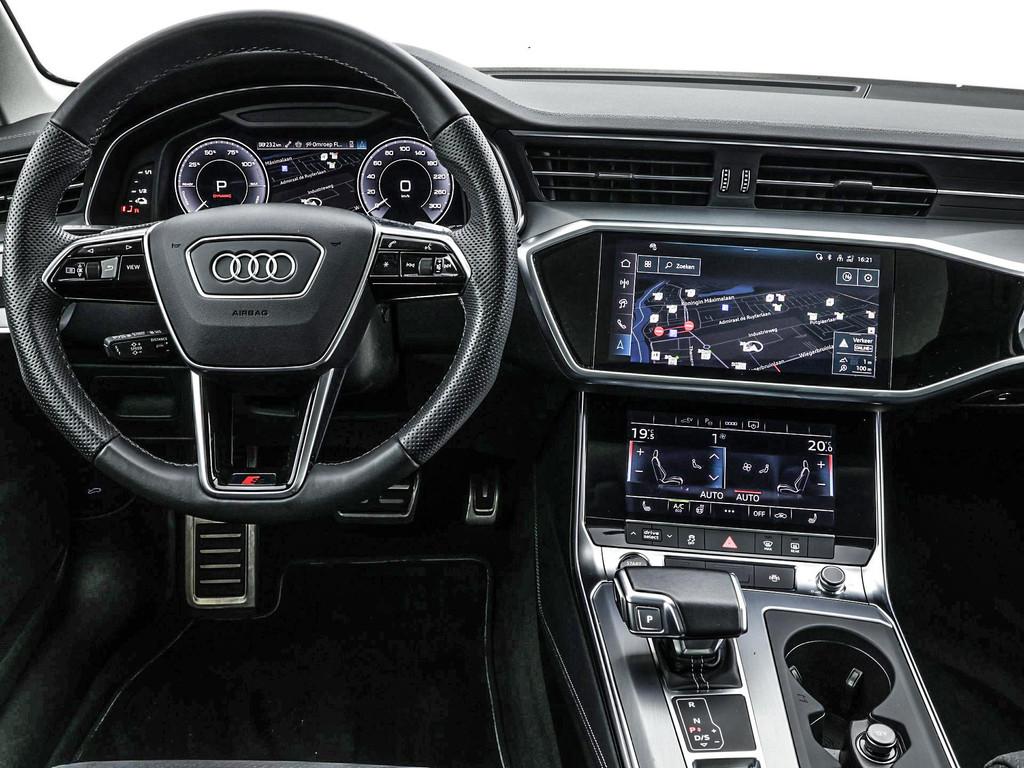 Audi A6 Avant 55 TFSIe 367pk S-tronic Quattro Pro Line S ·, Automaat, Gebruikt, 4 cilinders, Blauw