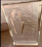 Maria en Bernadette Lourdes in glas .. erg mooi, Ophalen of Verzenden