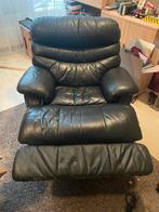 Leren Fauteuils, Huis en Inrichting, Ophalen, Gebruikt, 50 tot 75 cm, Leer