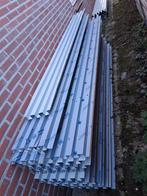 Wandplaat nokprofielen ijzer platen in houtnerf, Doe-het-zelf en Verbouw, Platen en Panelen, Ophalen, Nieuw, Overige materialen