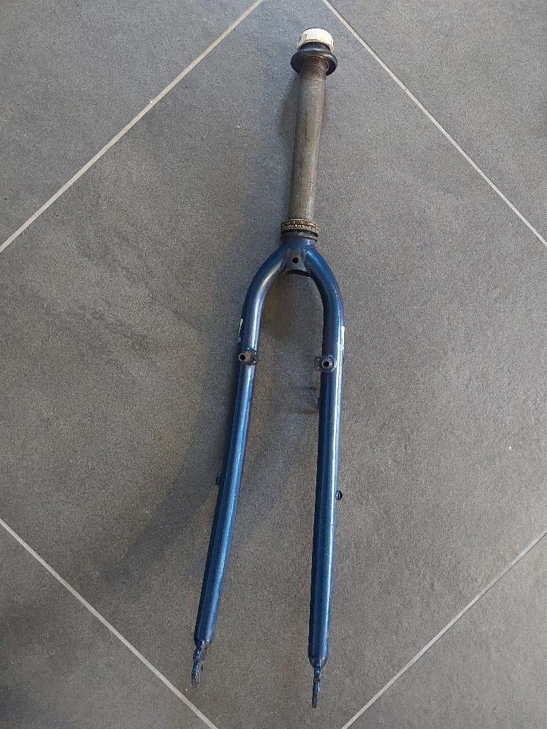 Voorvork Giant fiets 28 inch kleur blauwgroen, Ophalen of Verzenden, Gebruikt, Voorvork, Giant