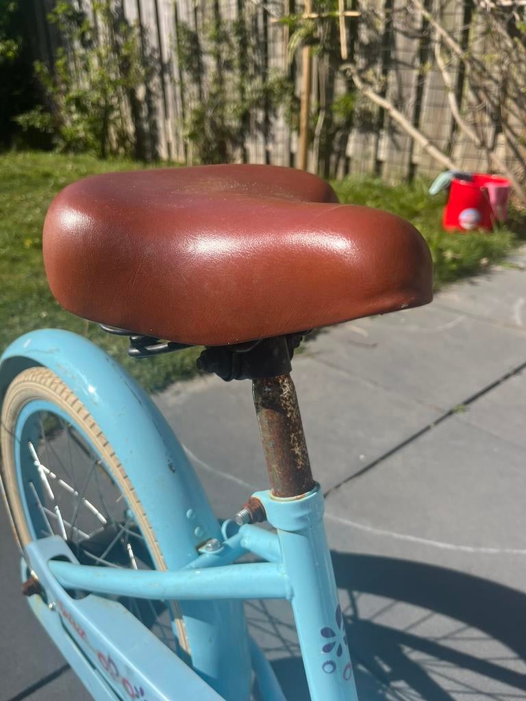 Fietsje meisjes 5-7 jaar, Fietsen en Brommers, Ophalen, Gebruikt, Terugtraprem