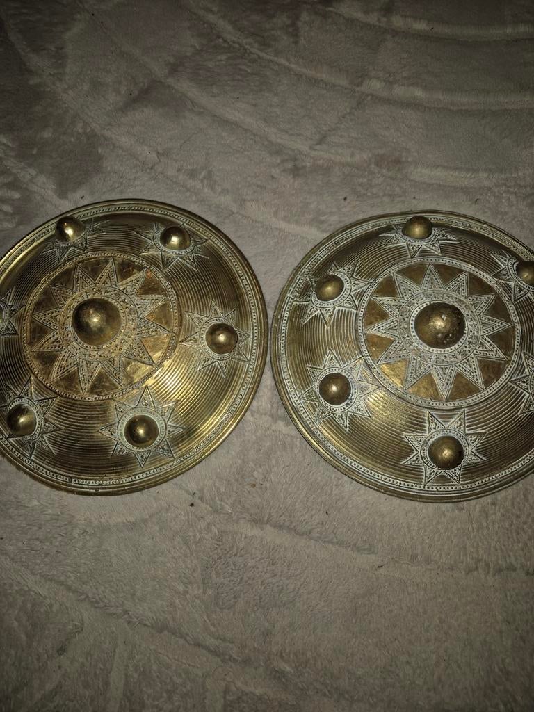 Antieke Aceh Schildjes - no keris kris, Ophalen of Verzenden