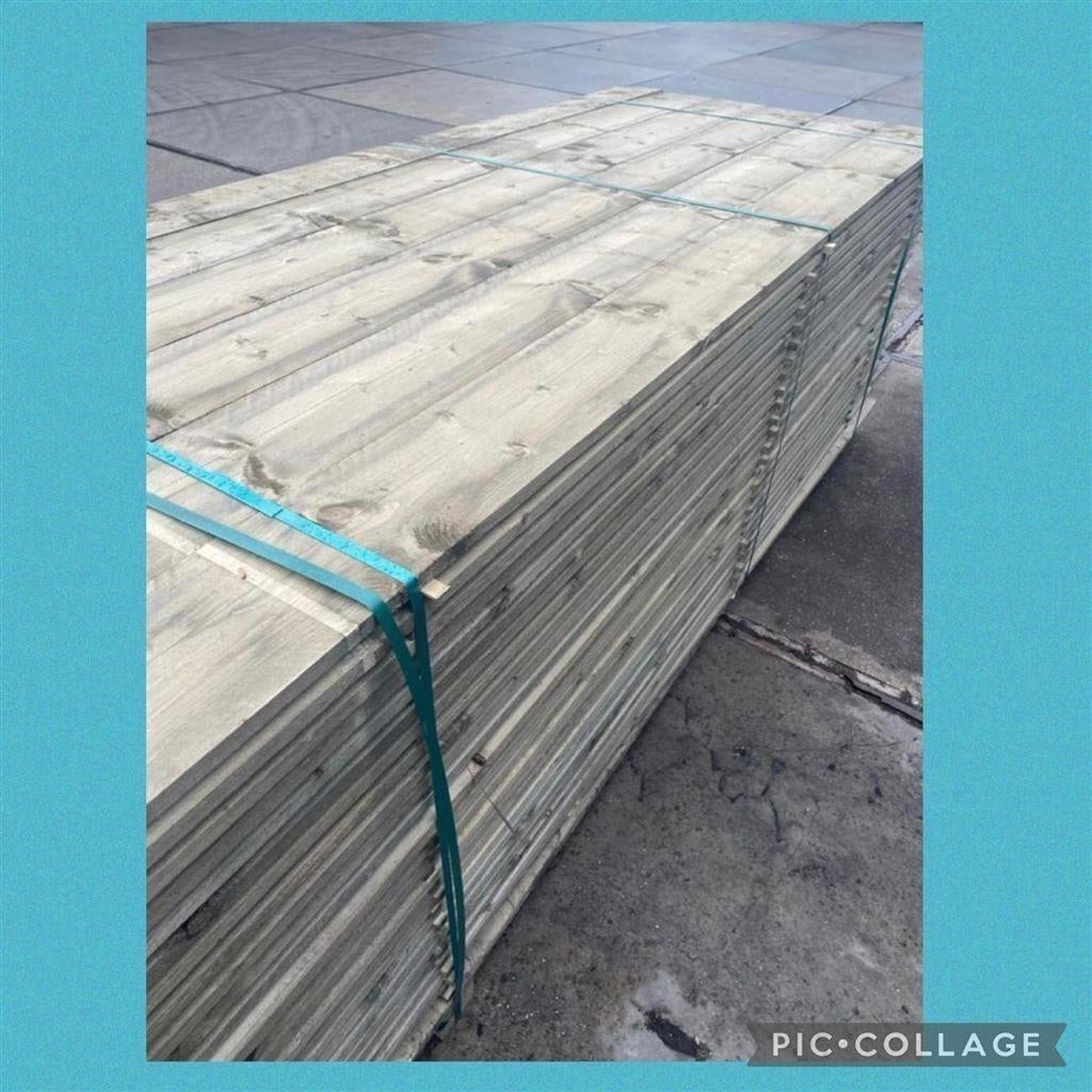 GROOTS assortiment steigerplanken! douglas / vuren, Doe-het-zelf en Verbouw, Plinten en Afwerking, Overige materialen, Nieuw, Ophalen of Verzenden