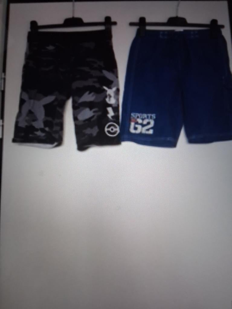 Korte broeken z.g.a.n mt 158 alvast voor de zomer, Ophalen, Zo goed als nieuw, Jongen, Broek