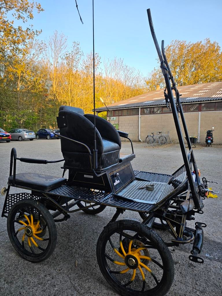 Te koop: 19 inch recreatie/marathon menwagen A t/m C pony's, Dieren en Toebehoren, Marathonwagen