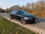Alfa Romeo Giulia 2.2 JTD 230pk 2016 zwart/rood leder, Auto's, Alfa Romeo, 745 kg, Achterwielaandrijving, Euro 6, 4 cilinders