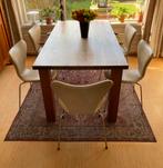 Te koop: 5 leren vlinderstoelen van Fritz Hansen, Ophalen, Gebruikt, Scandinavisch design leer, 4 tot 6 stoelen