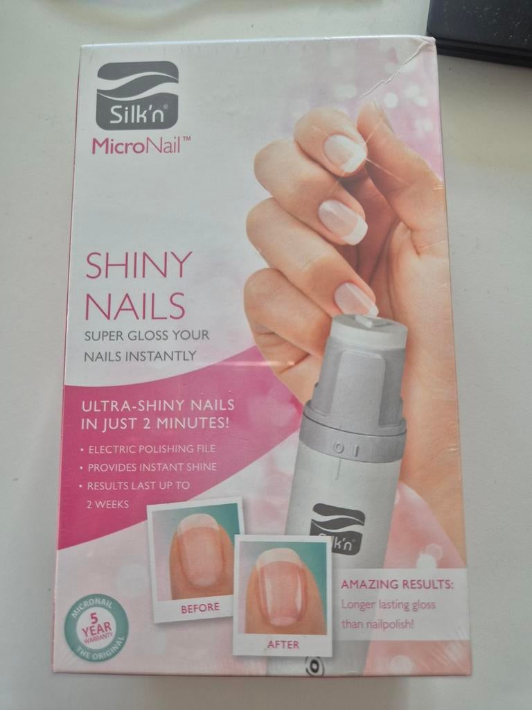 Nieuw: elektrische nagelpolijster silkn MicroNail shiny nail, Ophalen of Verzenden, Overige typen