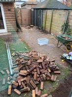 GRATIS Waaltjes - Steenbestrating +/- 30m2, Tuin en Terras, Ophalen, Overige materialen, Gebruikt, Klinkers