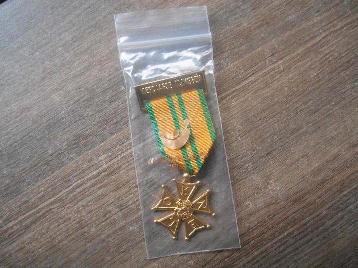 Medaille Vierdaagse Nijmegen voor de 1ste keer, Verzamelen, Militaria | Algemeen, Landmacht, Lintje, Medaille of Wings, Nederland