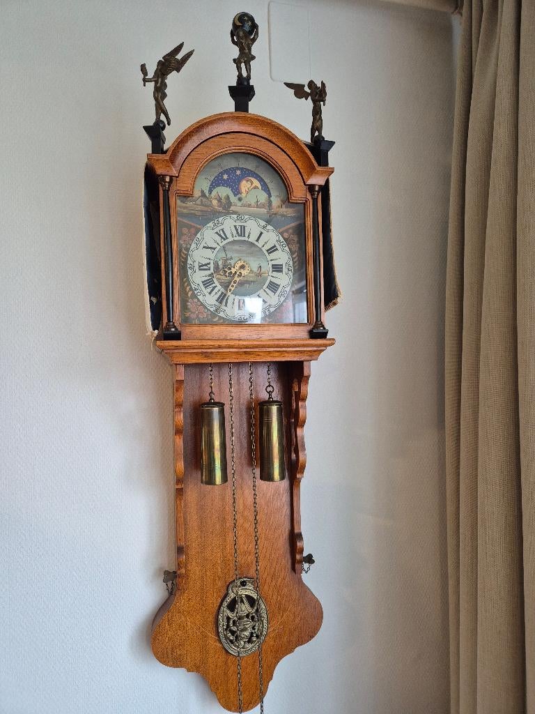 Friese staartklok, langstaart, Antiek en Kunst, Ophalen