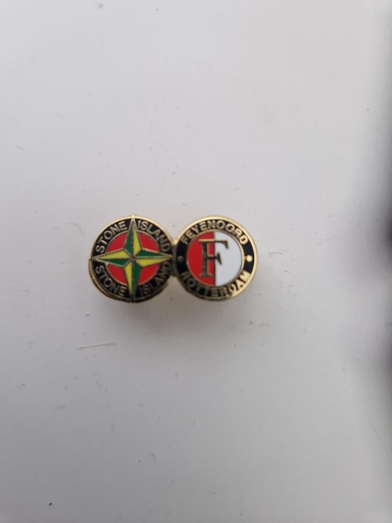 Stone Island x Feyenoord Pin Badge, Ophalen of Verzenden