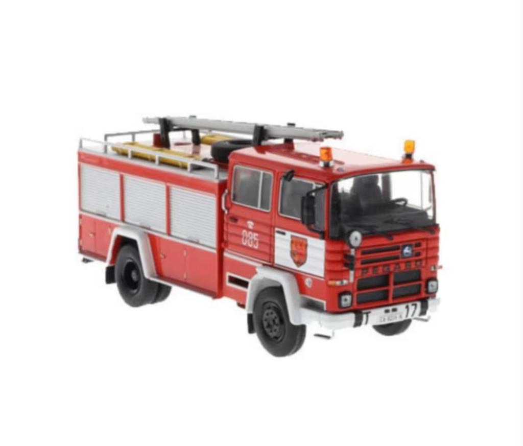 RENAULT MASCOTT BENNE basculante pompiers , Norev 1/43 , Défaut EUR 32