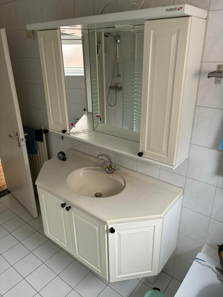 Badkamermeubel Allibert (gratis), Ophalen, Gebruikt, 100 tot 150 cm, 50 tot 75 cm