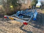 Zgan geremde TTH 2700 kg boottrailer., Watersport en Boten, Boottrailers, Ophalen of Verzenden, Gebruikt, Minder dan 6 meter